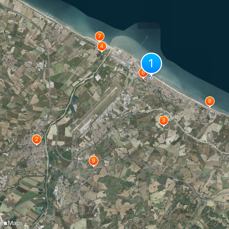 Falconara Marittima Mappa