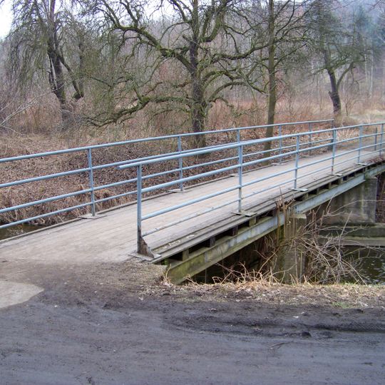 Lávka přes Rokytku k ulici U schodů