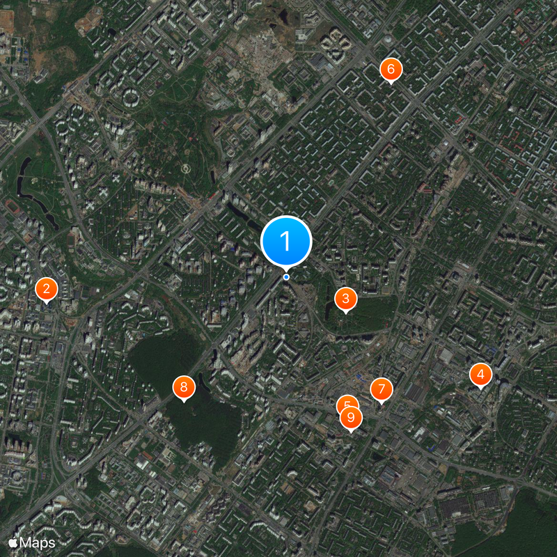 Novatorskaya Map