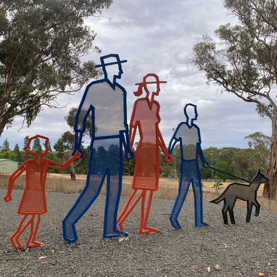 Families Having Fun Together