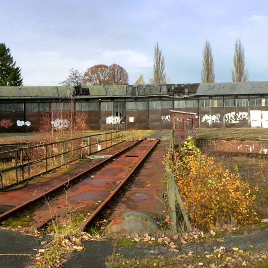 Drehbrücke Am Lokomotivschuppen 1 in Coburg
