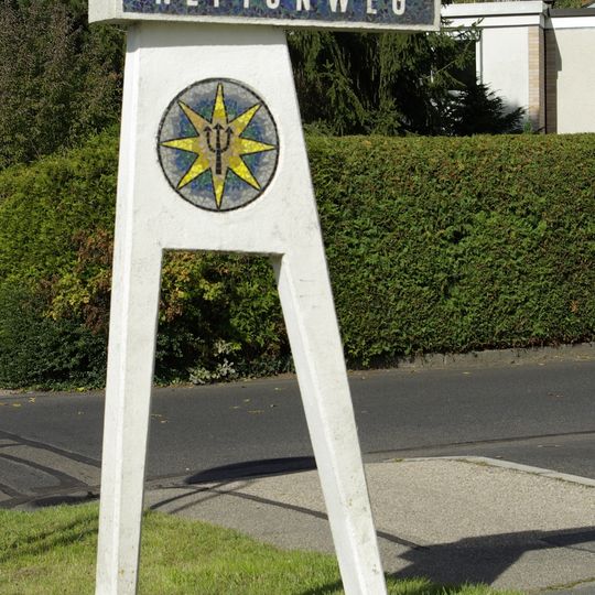 Straßenschilder Neptunweg