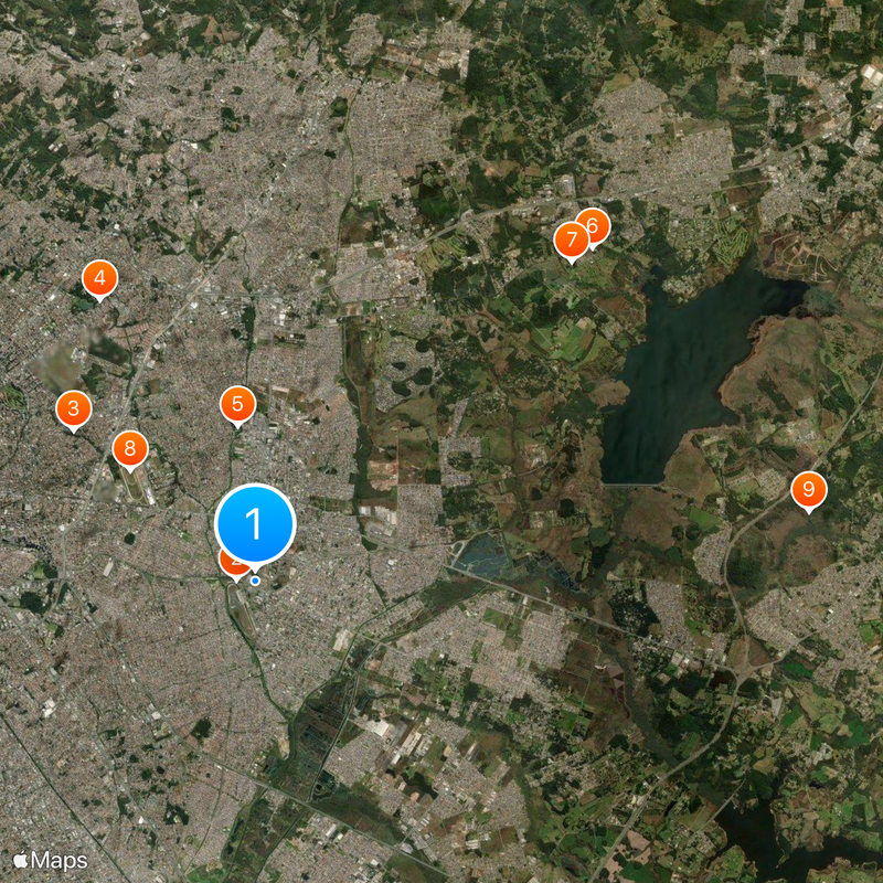 Pinhais Map