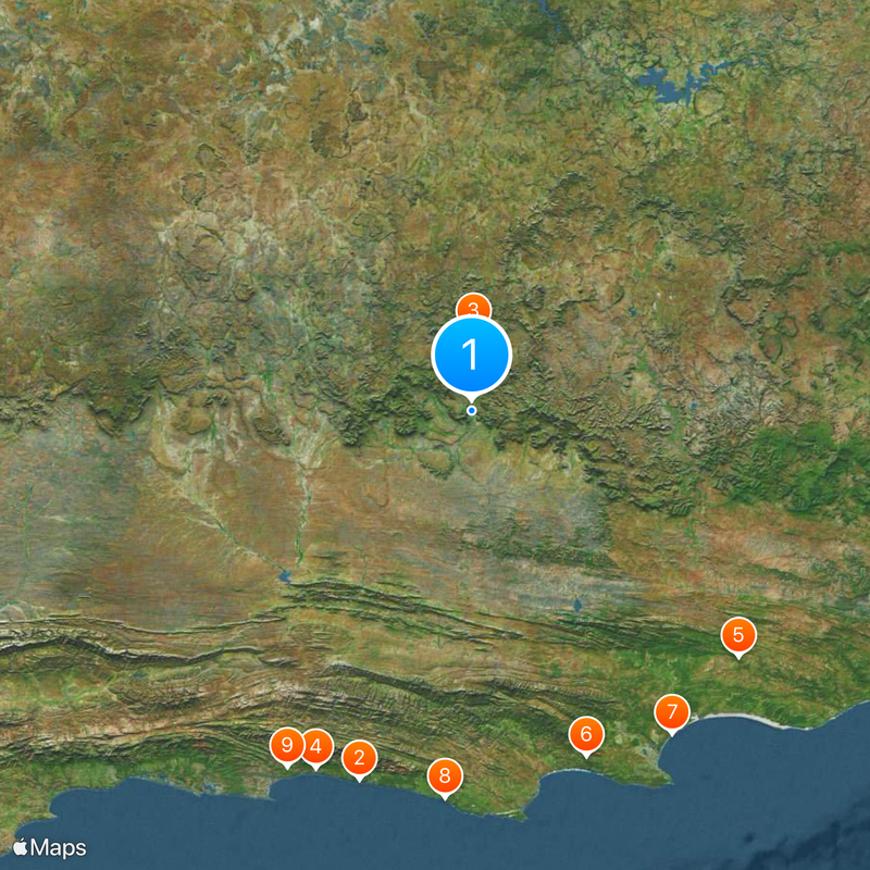 Graaff-Reinet Map
