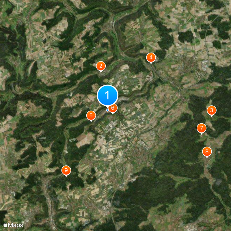 Sulz am Neckar Kaart