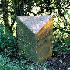 Milepost, near Oulton Cross jct