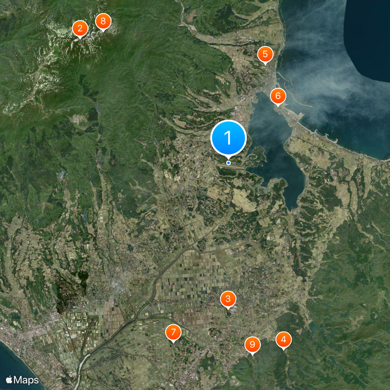 Sado Airport Map