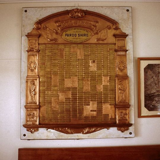 Paroo Shire Honour Board