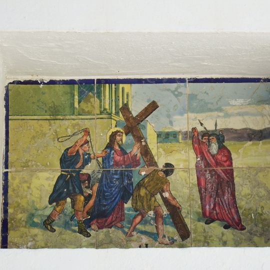 Estación II del Vía Crucis de Callosa de Ensarriá