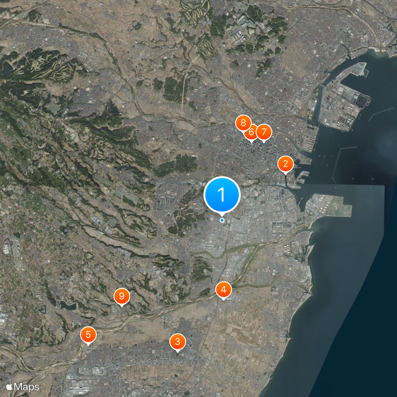 Escolapios Kaisei Catholic Junior & Senior High School Kaart