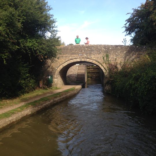 Oxford Canal Bridge At Pigeons Lock
