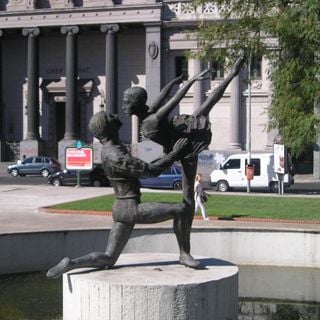 Homenaje al Ballet Nacional by Carlos de la Cárcova
