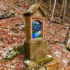 8. zastavení na křížové cestě na Starou Horu