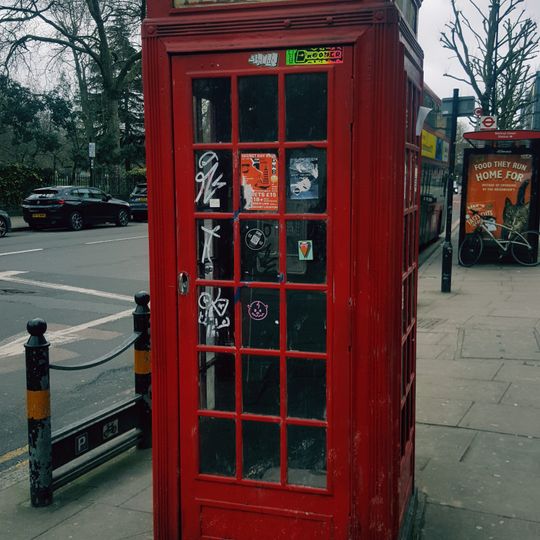 K2 Telephone Kiosk Outside Number 289