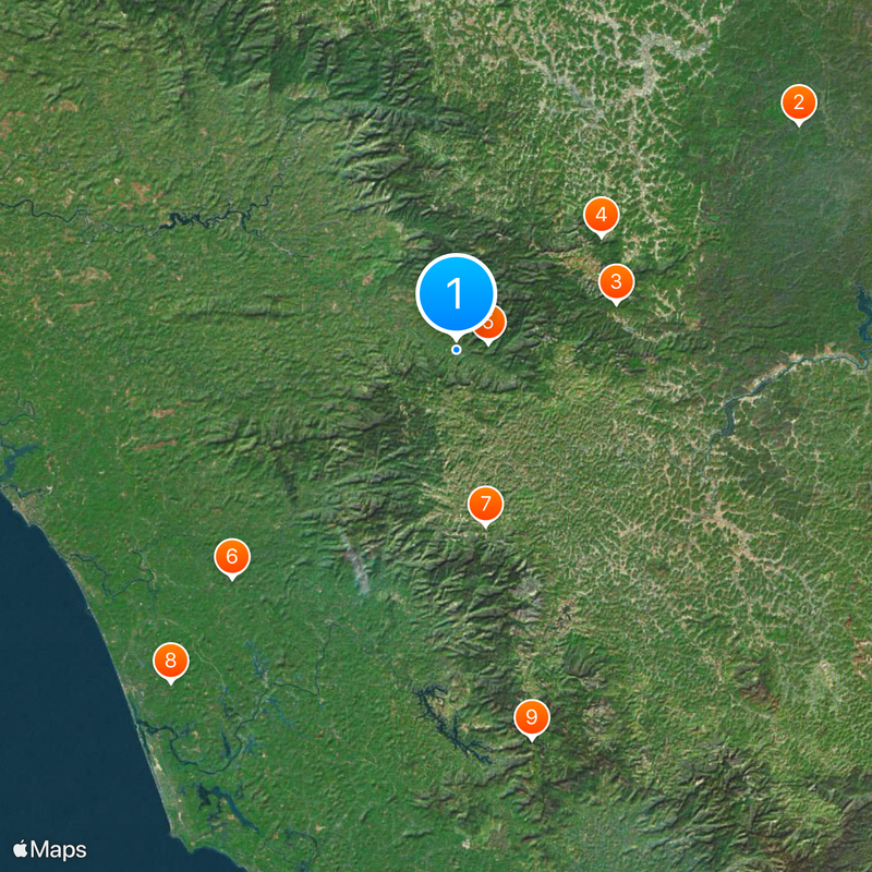 Kottiyoor Temple Map