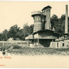 Altes Kalkbergwerk Miltitz – Kalkbergwerk, mit Mundloch des Adolf-von-Heynitz-Stolln Bahngäßchen 3
