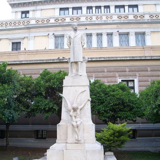 Statue of Charilaos Trikoupis, Parliament
