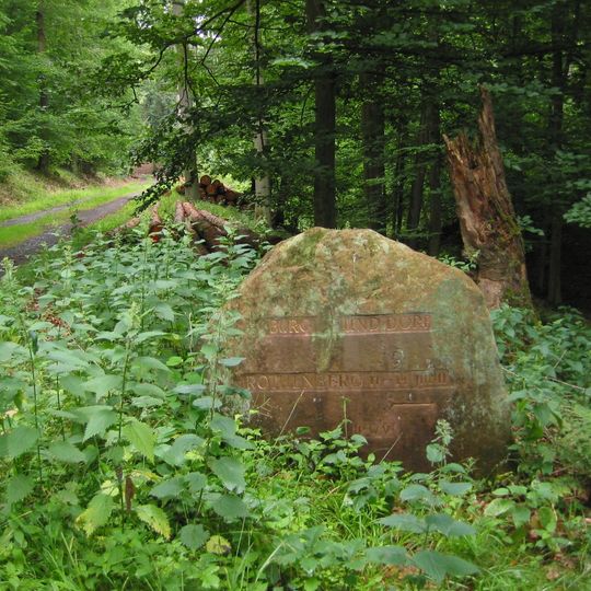 Ritterstein 292 "Burg und Dorf Rothenberg"