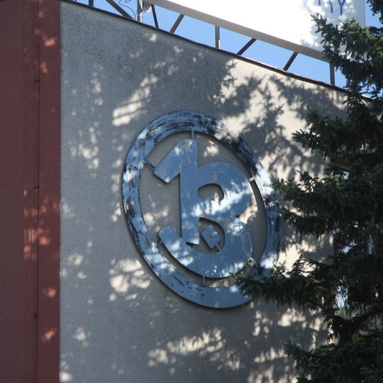 Reliéf na První Brněnské Strojírně