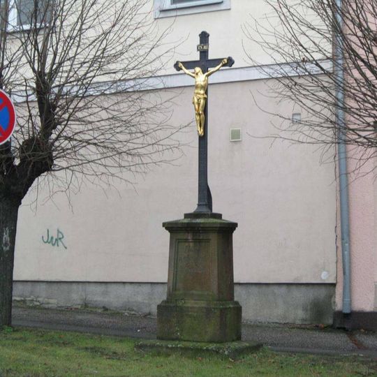 Kříž v ulici TGM v České Skalici