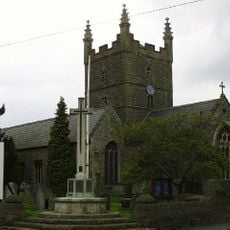 Olveston War Memorial With Associated Steps And Flanking Dwarf Walls