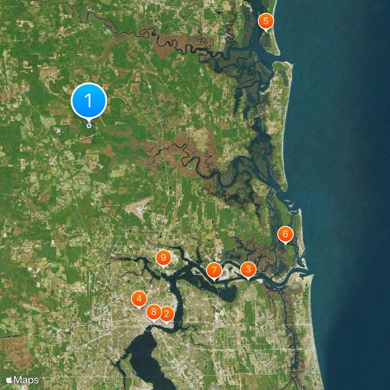 Condado de Nassau Mapa