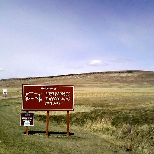 Parc d'État First Peoples Buffalo Jump