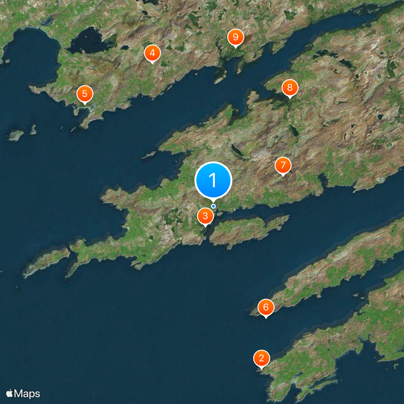 Castletownbere Map