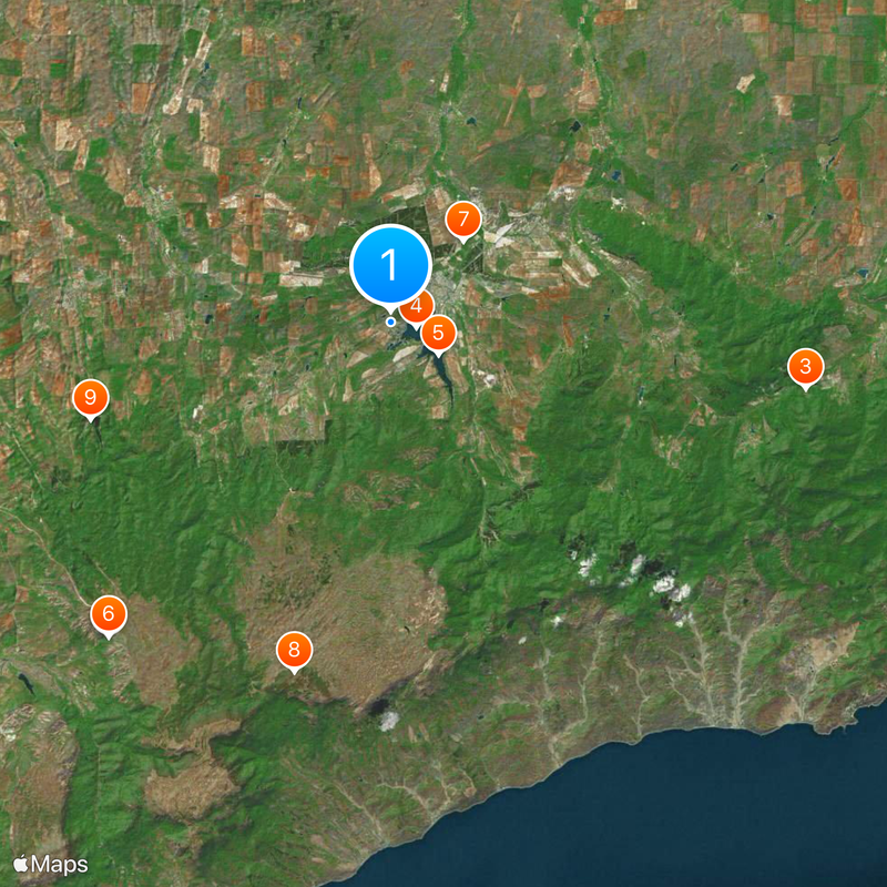 Parc animalier Taïgan Carte