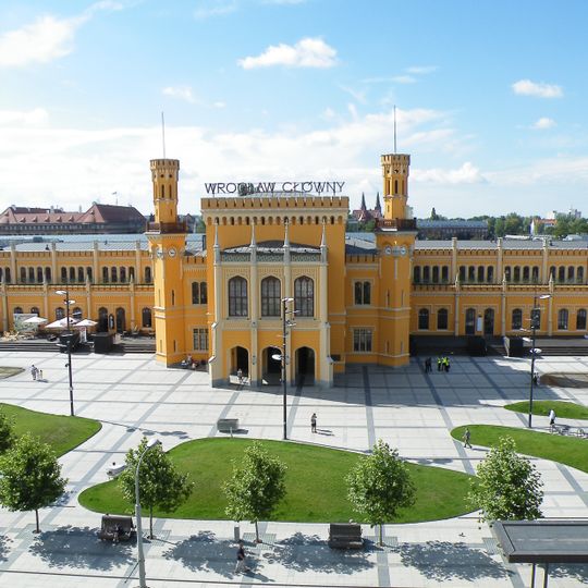 Complex of the Wrocław Główny train station