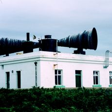 Former Fog Station including former keeper's house and enclosure walls