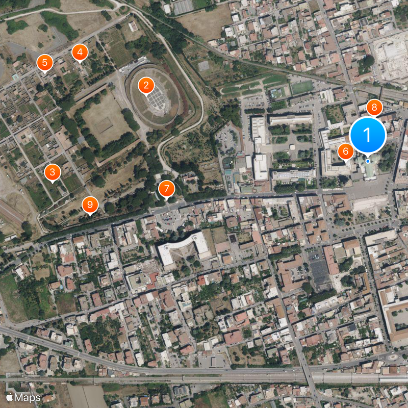 Shrine of the Virgin of the Rosary of Pompei Map