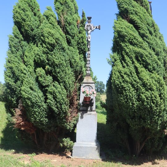 Kříž na západním okraji Kuroslep
