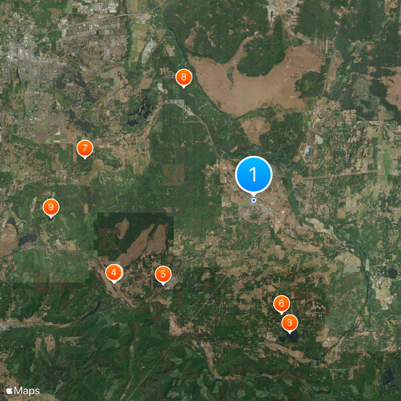 Yelm Map