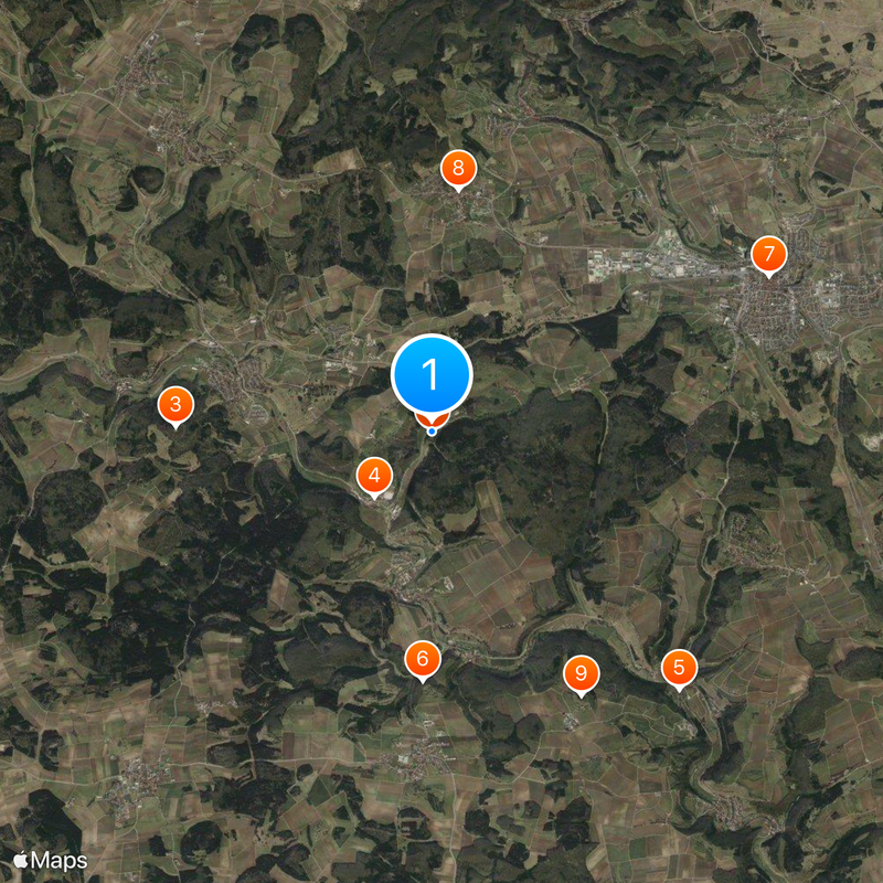 Grafeneck Euthanasia Centre Map