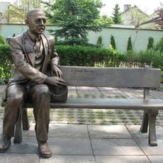 Ławeczka Józefa Psarskiego w Ostrołęce