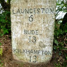 Milestone 100 Metres To North West Of Darracott Cottage