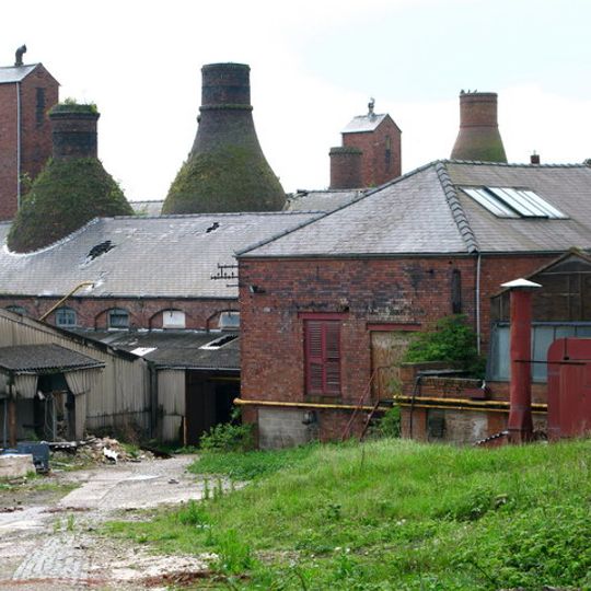 Four Bottle Kilns At Greens Pottery