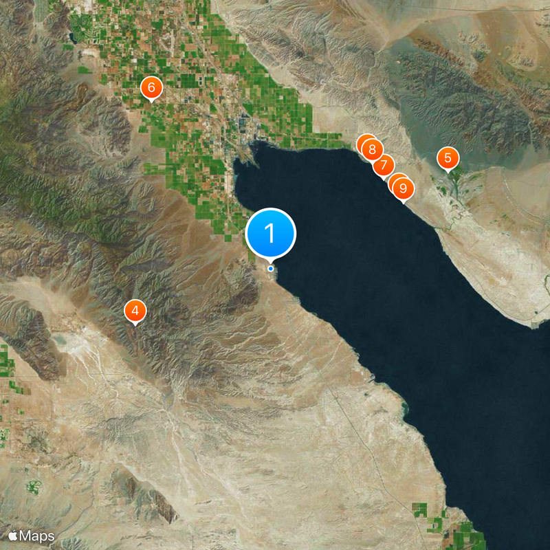 Desert Shores Map