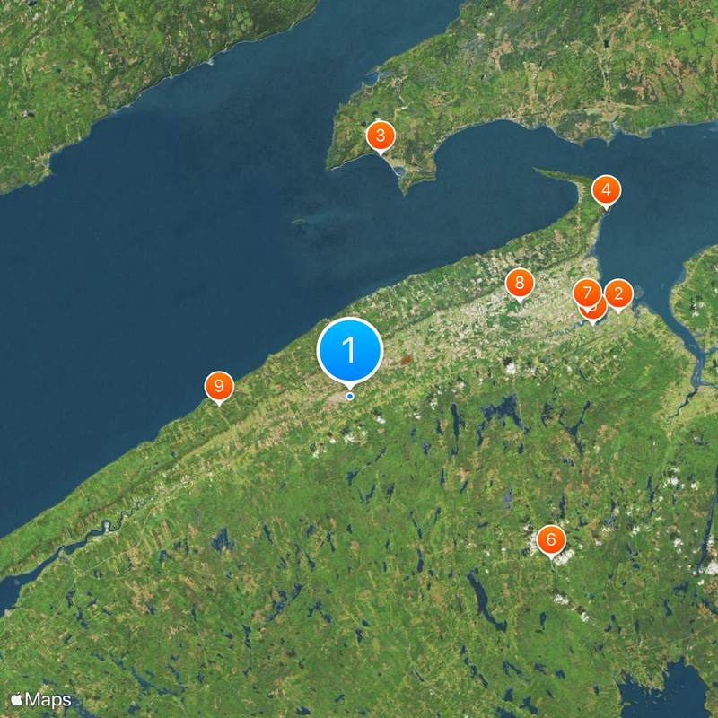 Vallée d'Annapolis Carte