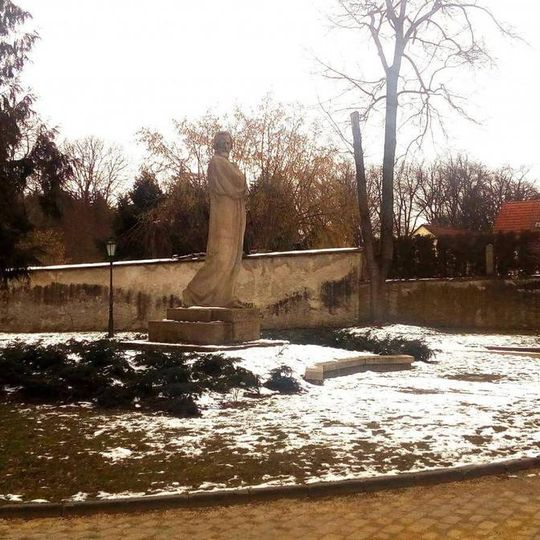 Socha mistra Jana Husa v Jindřichově Hradci