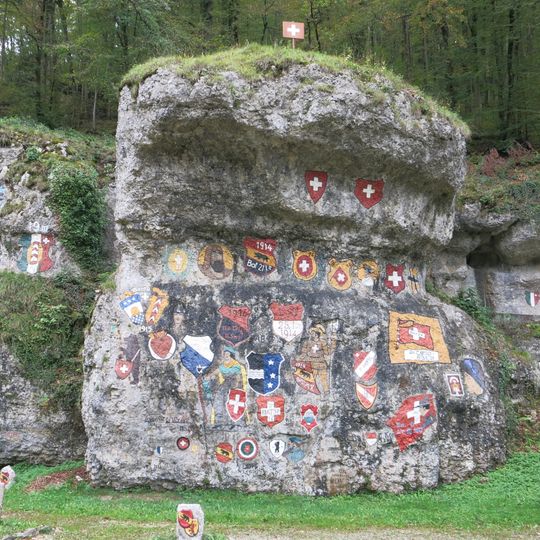 Wappenfelsanlage Chessiloch