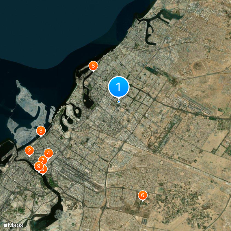 Sharjah Cricket Association Stadium Map