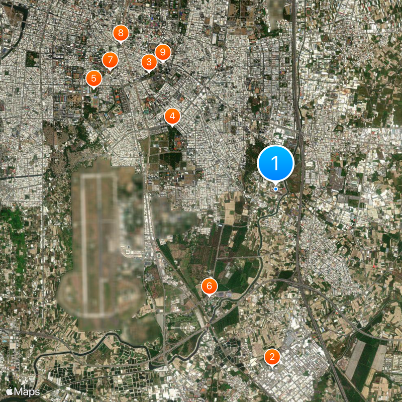 Chung Hwa University of Medical Technology Map