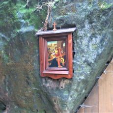 Obrázek III. zastavení křížové cesty v areálu Bratrského oltáře