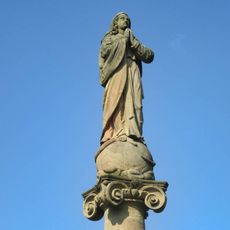 Sloup se sochou Panny Marie v Babicích