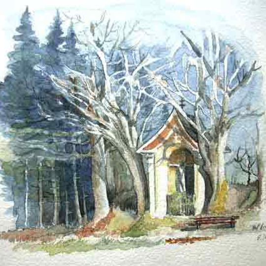 Nischen-/Kapellenbildstock, Hofkreuz