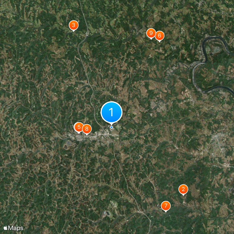 State Correctional Institution – Greene Map