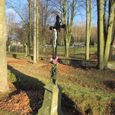 Kříž u hřbitova v Lipnici nad Sázavou