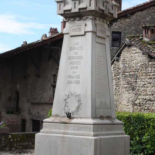 War memorial of Pérouges